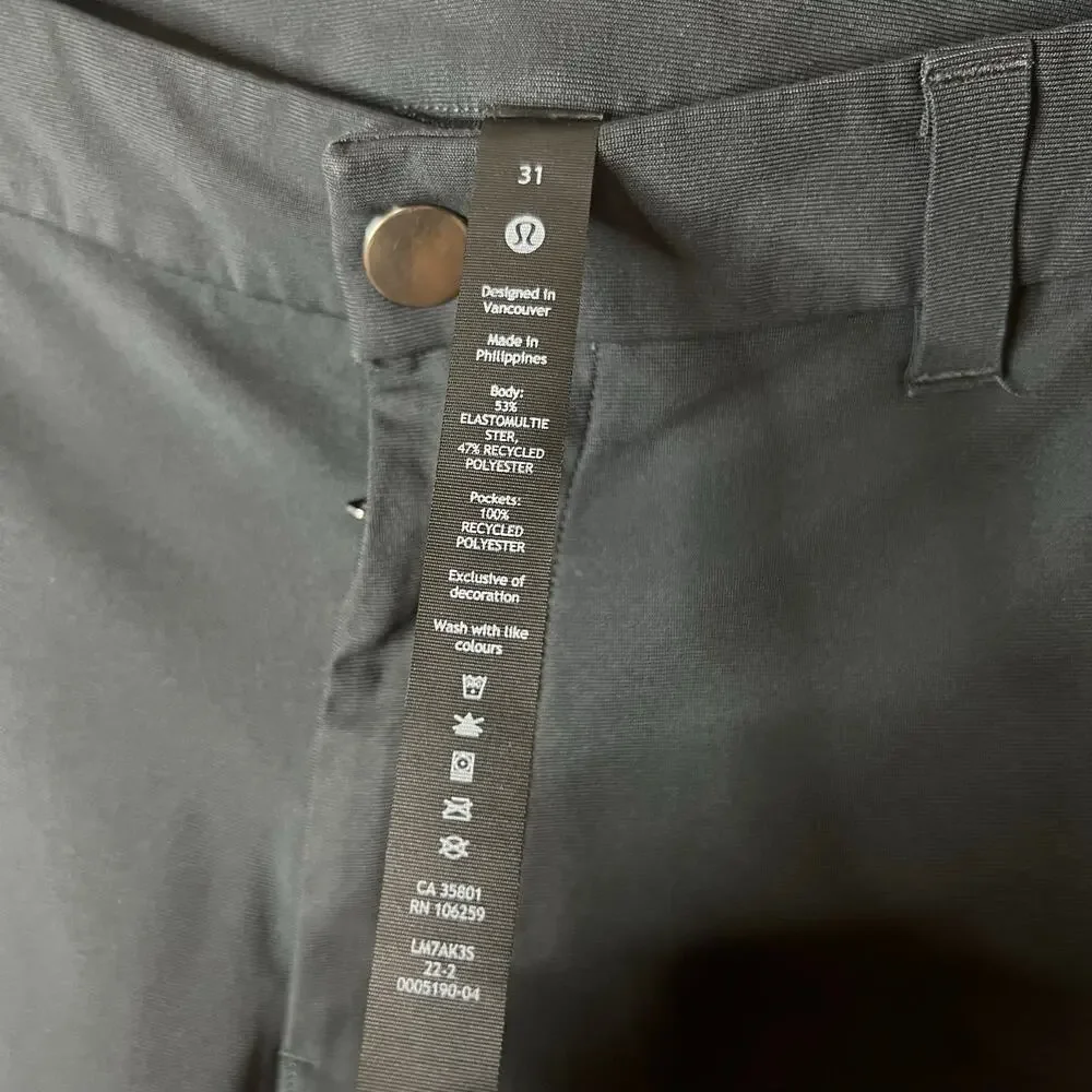 Lululemon Commission Classic Fit Shorts MENS 31